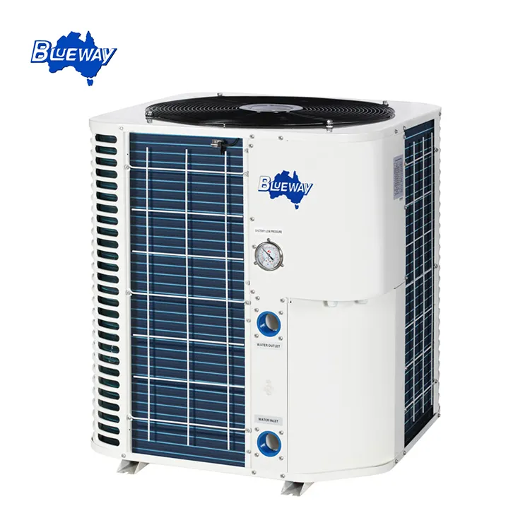 64 kW poolvärmepump